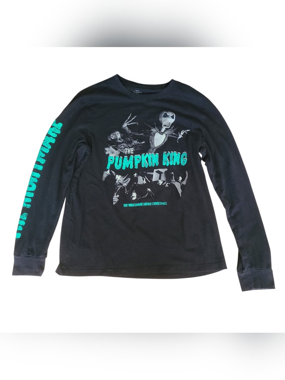 DISNEY'S | THE NIGHTMARE BEFORE CHRISTMAS | LONG SLEEVE T-SHIRT | SIZE MED - Picture 2 of 14
